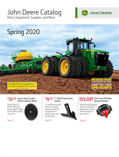 john deere catalogo pdf